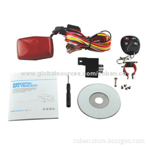 Motorcycle Gps Tracker Coban GPS304 with Built-in Memory